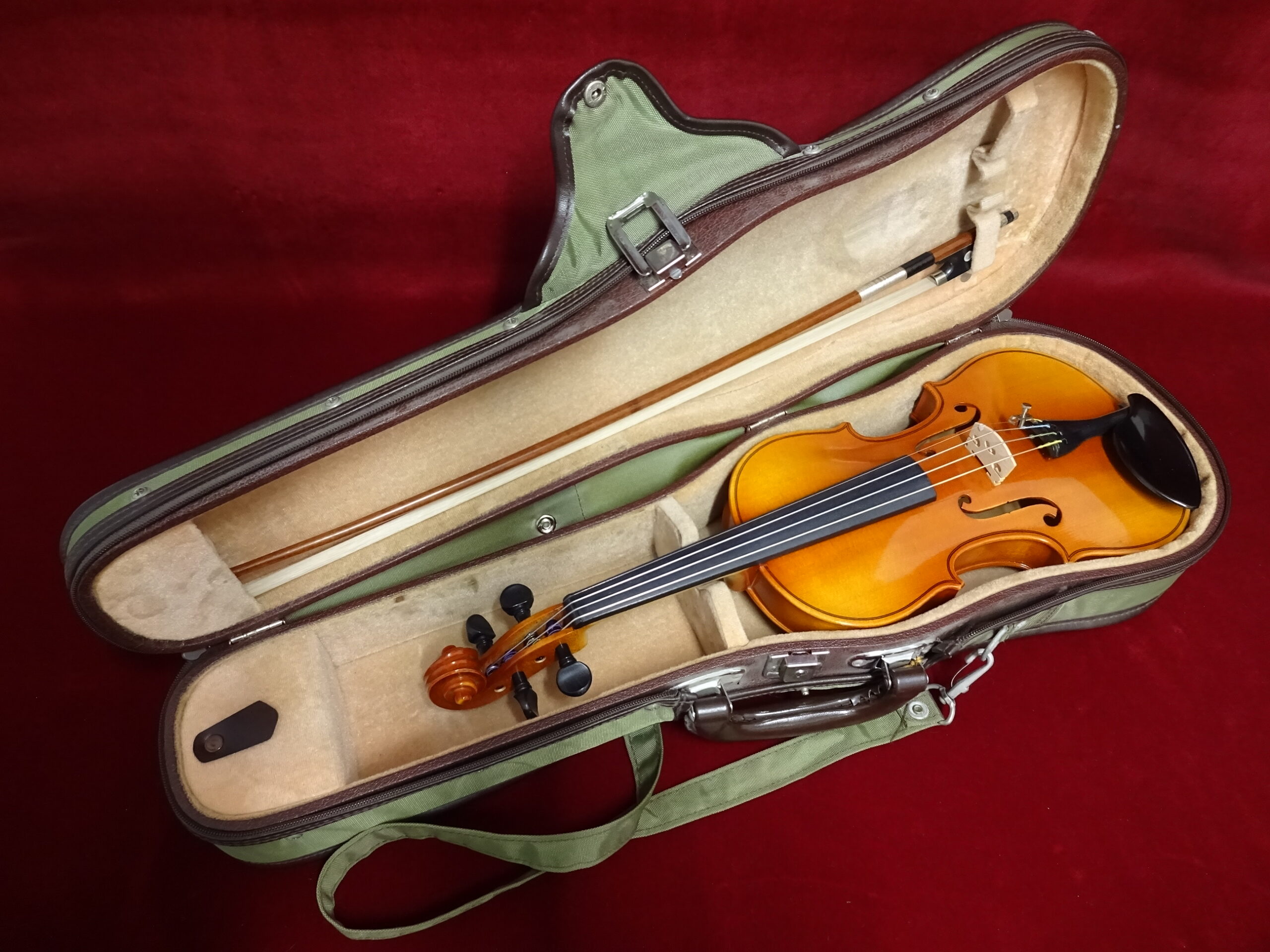 SUZUKI バイオリン No.220 3/4 弓・ケース付 楽器・機材 - 弦楽器 