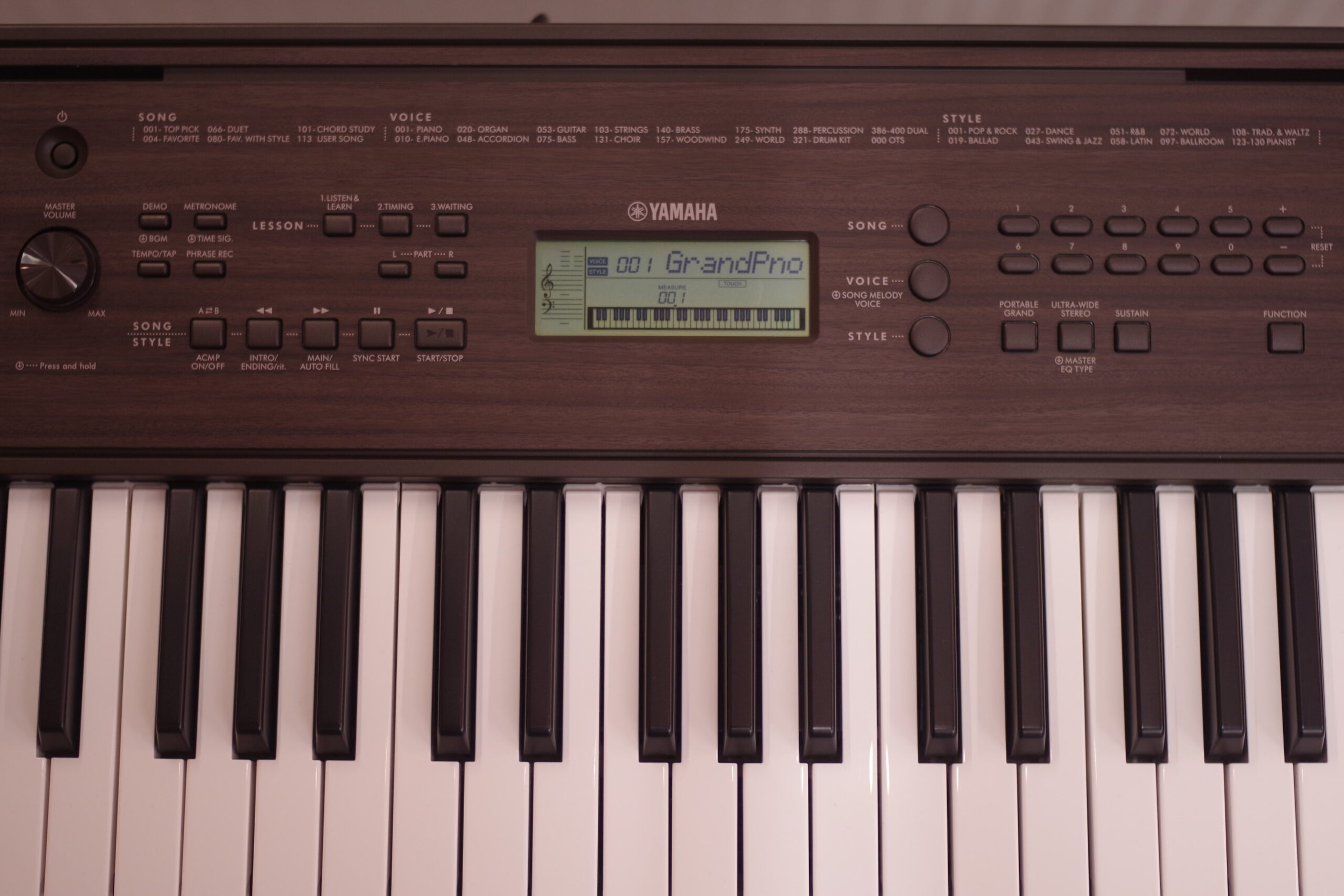 YAMAHA PSR-E360DW | オリエント楽器｜オルガン・キーボード 