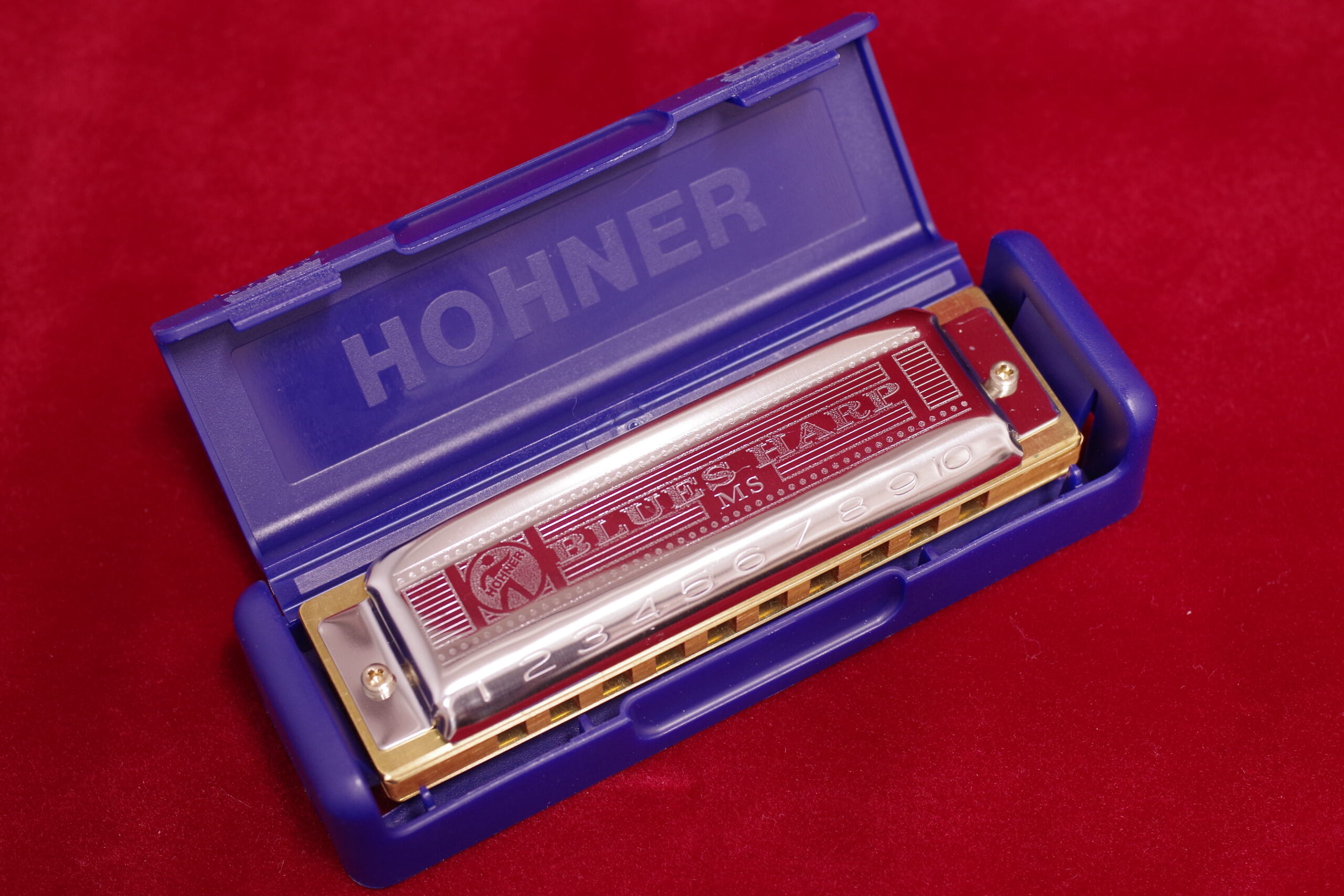 写真：HOHNER　Blues Harp MS 532/20