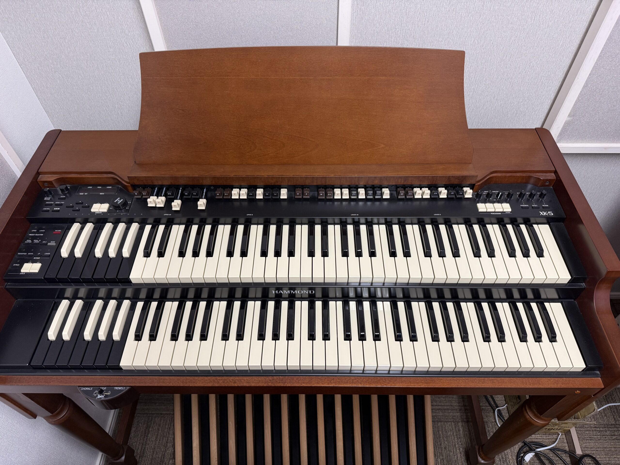 写真：HAMMOND  XK-５フルセット(展示品)