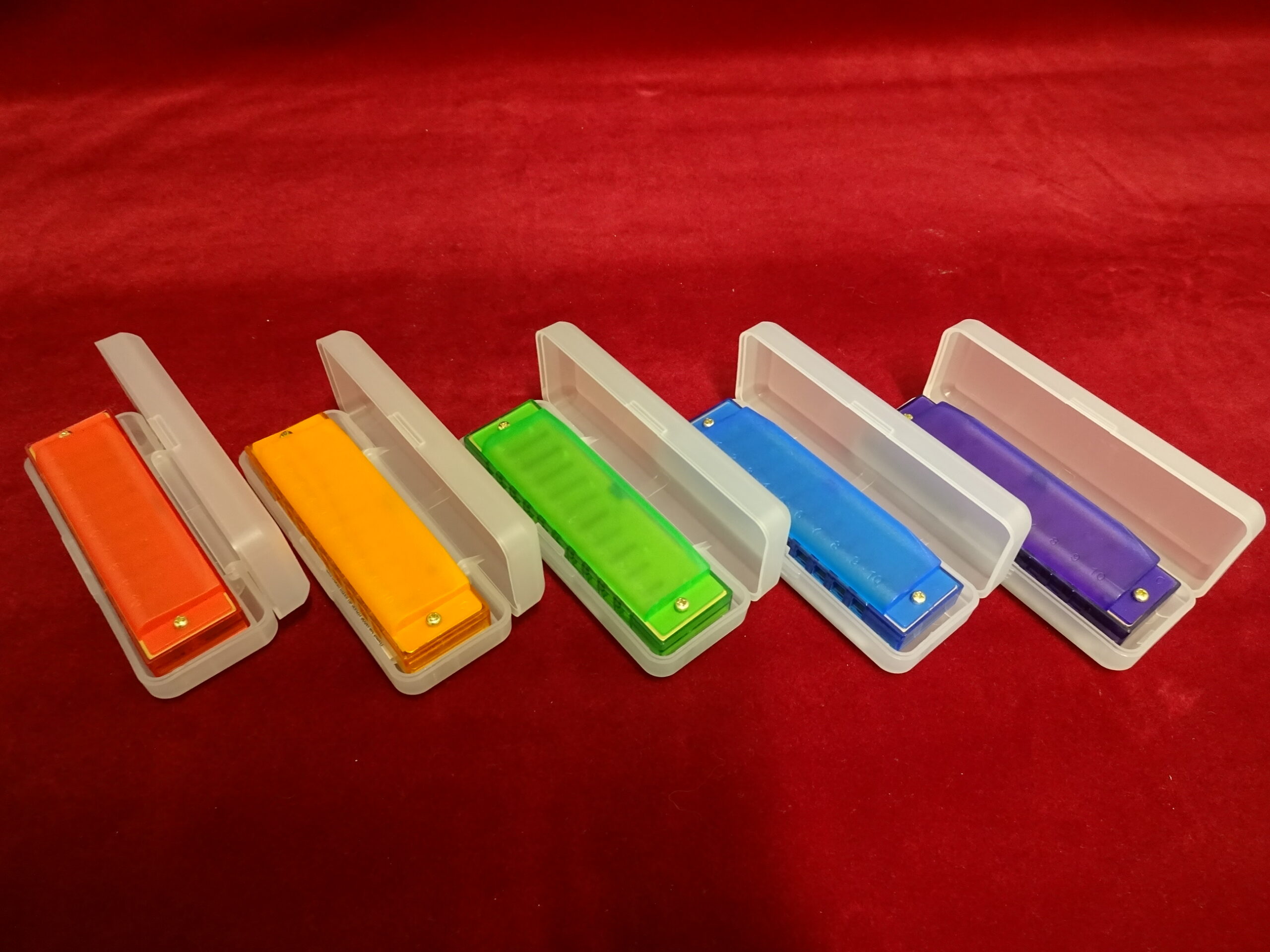 写真:HOHNER Translucent Harp