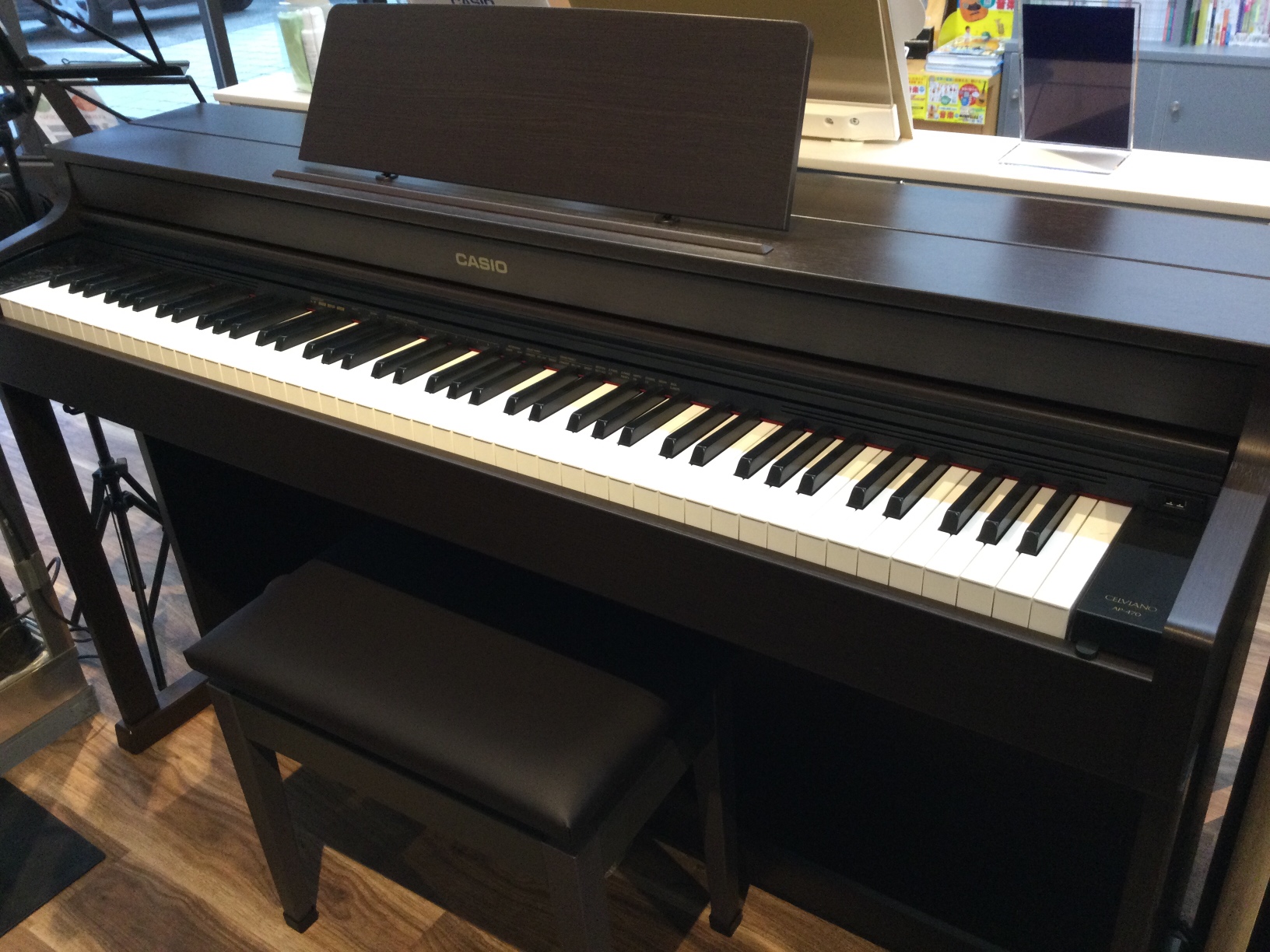千葉市原市/CASIO電子ピアノ極美品セルビアーノAP470