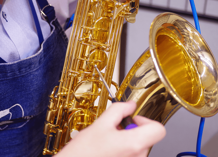 写真：管楽器修理・メンテナンス