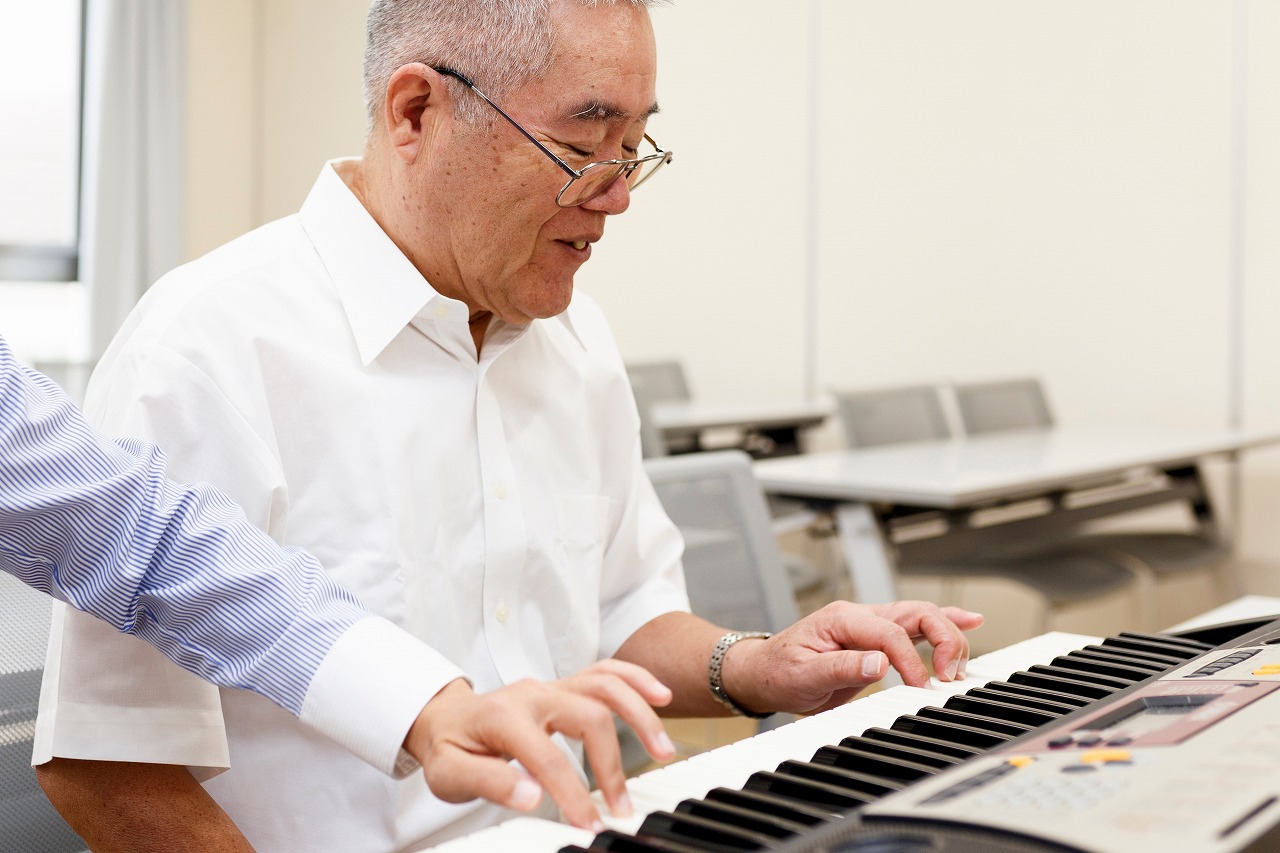 写真：脳トレピアノ®教室